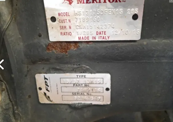Differenziale MERITOR IVECO
