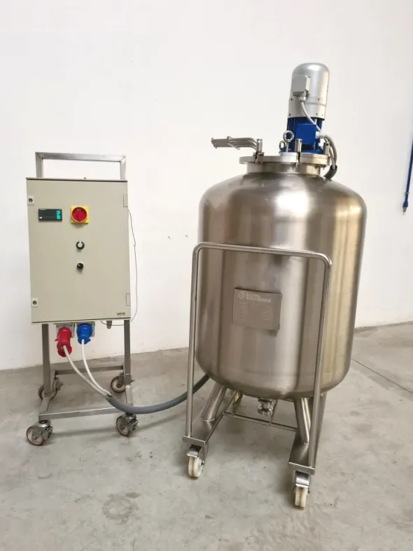 DISSOLUTORE + AGI. CENTRALE TECNINOX 355LT (SER-199)