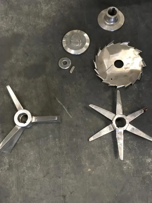 DISSOLUTORE CON TURBINA 150 LT