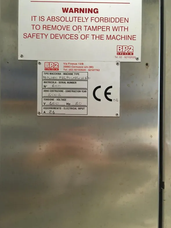 DISSOLUTORE CON TURBINA 150 LT