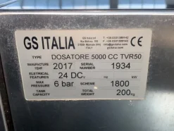 4#6272 Dosatore semi-automatico Gs Italia