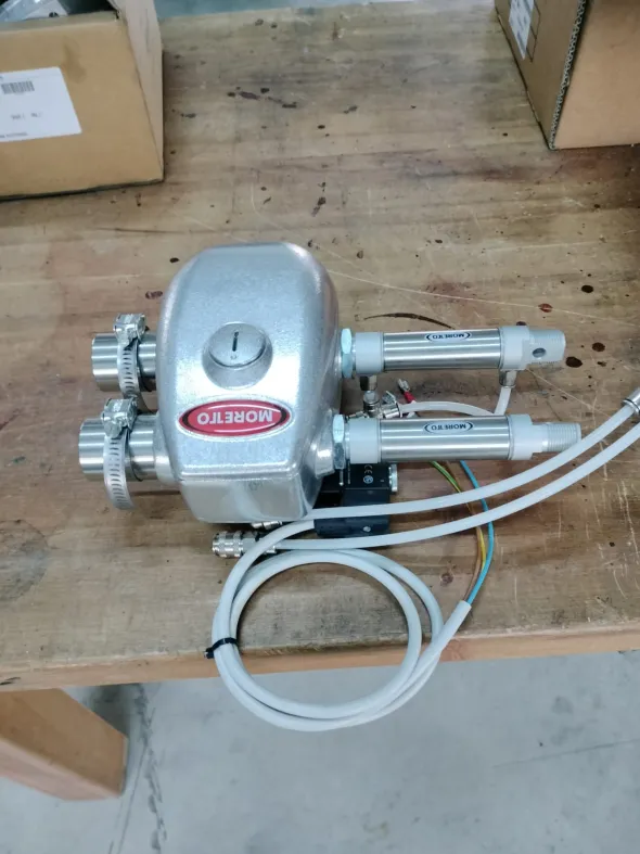 Dosing system + Hopper loader+ static mixer+ valve