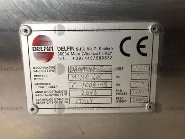 1#9005 Dropping Mic modello Mino 400 Delfin Srl