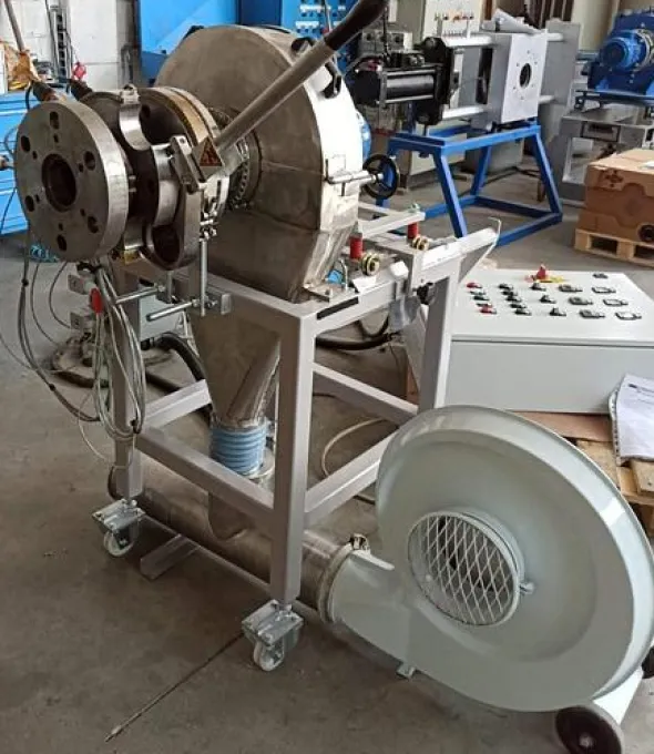 DRY PELLETIZER FOR PVC AND COMPOUNDS
