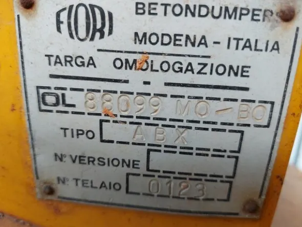 221#6400 Dumper Fiori ABX
