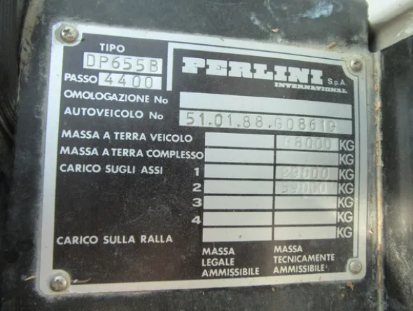 212#5243 Dumper Perlini 655