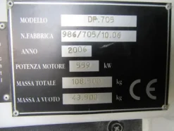 211#46820 Dumper Perlini 705