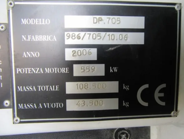 211#46820 Dumper Perlini 705