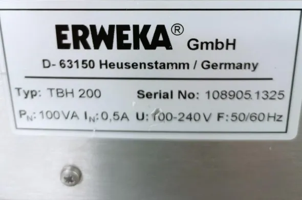 DUROMETRO PER COMPRESSE – ERWEKA TBH 200 (COMP-14)