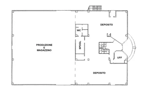 #2522004 Edificio artigianale con uffici e area edificabile