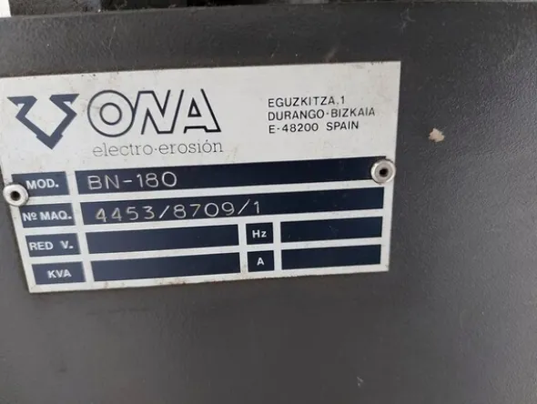 92#6439 Elettroerosore ONA