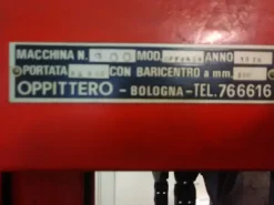 Elevatore elettroidraulico su ruote