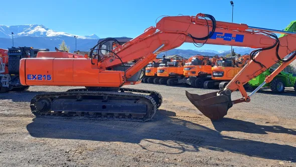 Escavatore cingolato Fiat Hitachi EX215