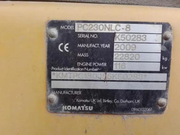 6#4479 Escavatore Cingolato Komatsu