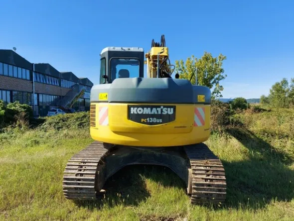 24#5479 Escavatore Komatsu PC138US con trincia