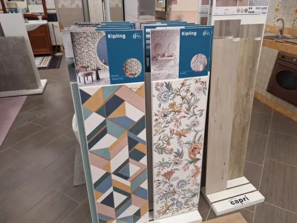 5#8439 Espositori per mosaici e esposizioni per vetro mattoni