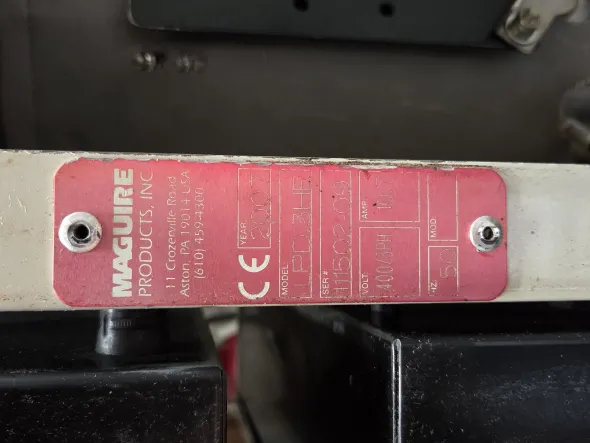 ESSICCATORE MAGUIRE "Low Pressure Dryer" LPD 3HE4