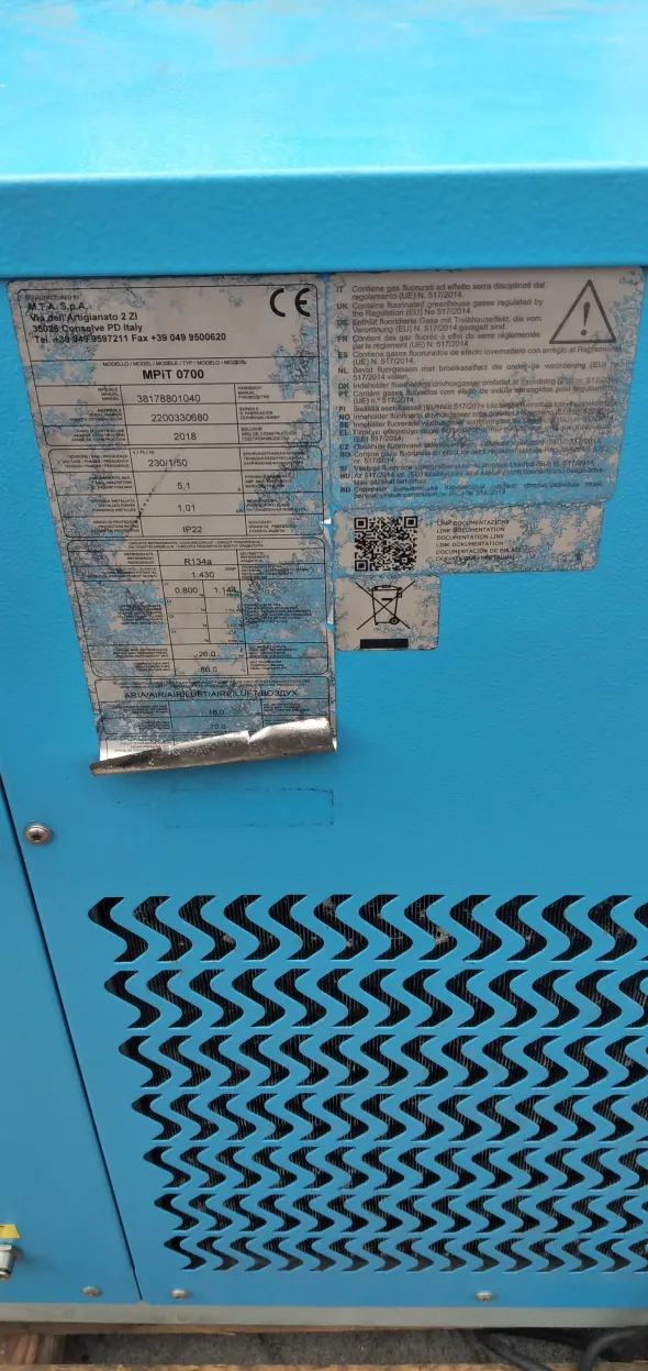 ESSICCATORE MTA MPIT0700