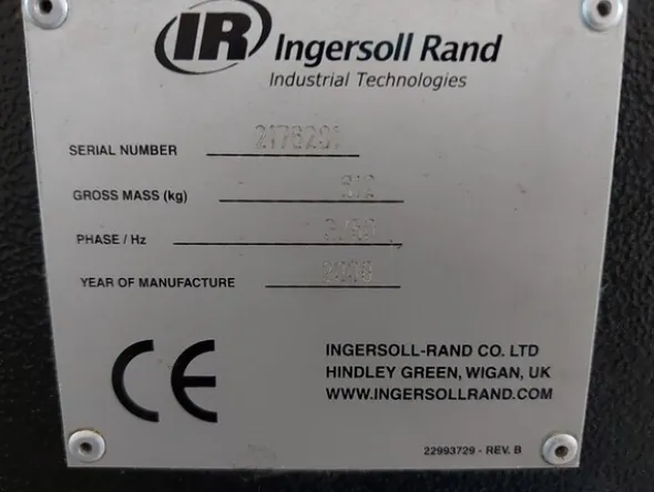 1#5576 Essiccatore TEM80 e compressore Ingersoll