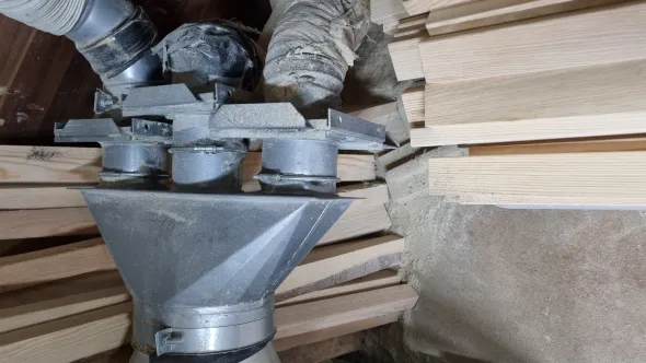 Estrazione della segatura HOLZING RLA 300 VIBER POWER