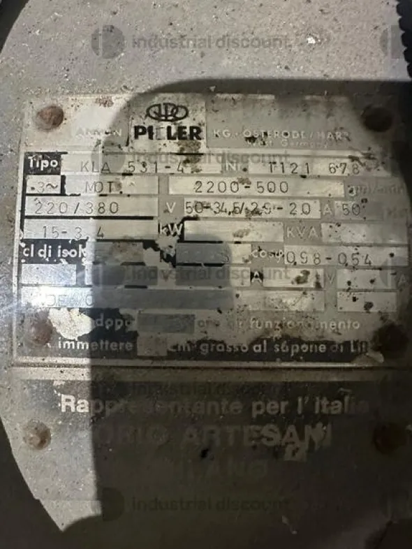 1#9867 Estrusori Brabor, Amut e Officine meccaniche TPC