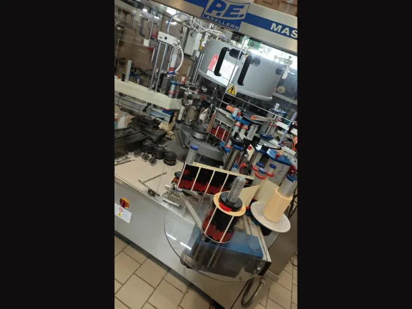 ET222 Etichettatrice usata PE Master M6000 bph