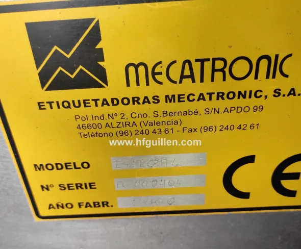ETICHETTATRICE AUTOADESIVA DOPPIA CON MARCATORE TERMICO