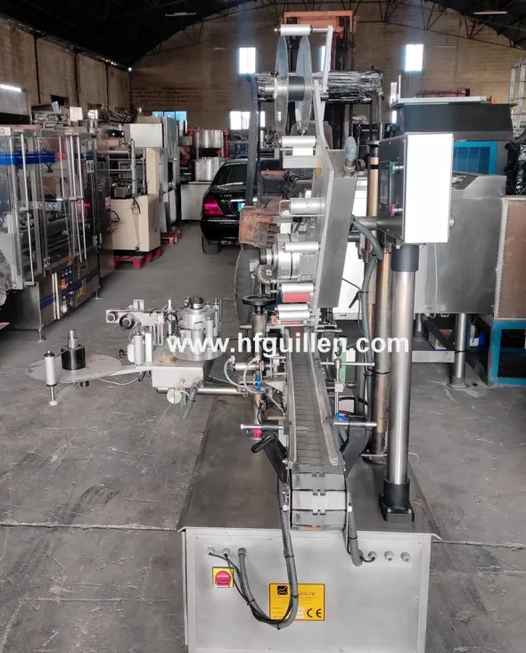 ETICHETTATRICE AUTOADESIVA DOPPIA CON MARCATORE TERMICO
