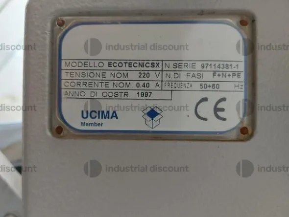 70#8866 Etichettatrice Ucima Ecotecnicsx