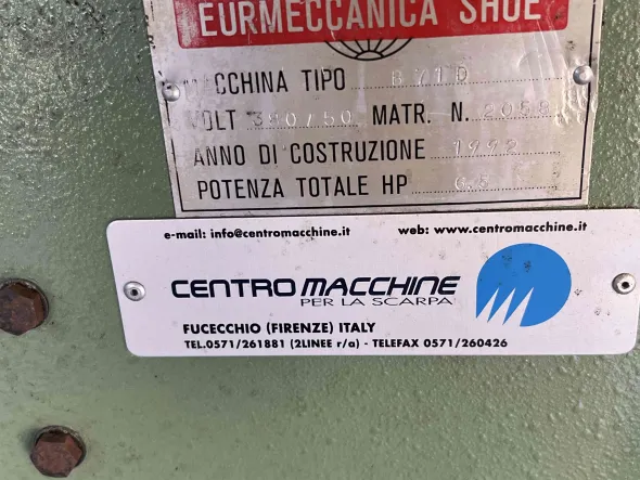 Euromeccanica B71D ugualizzatrice