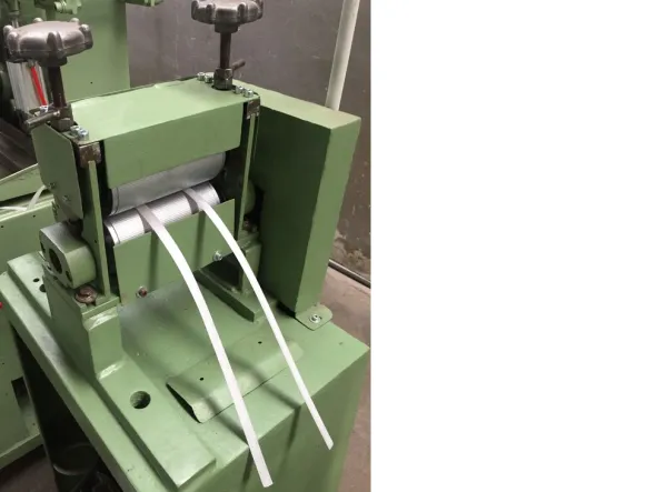 Extrusion line for pp strap band - Linea produzione reggetta doppia PP