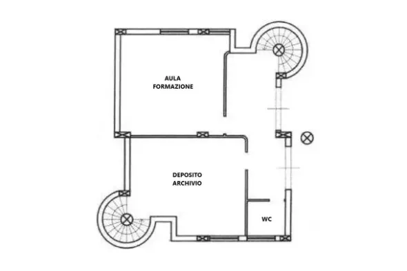 #25012 Fabbricato direzionale di tre piani