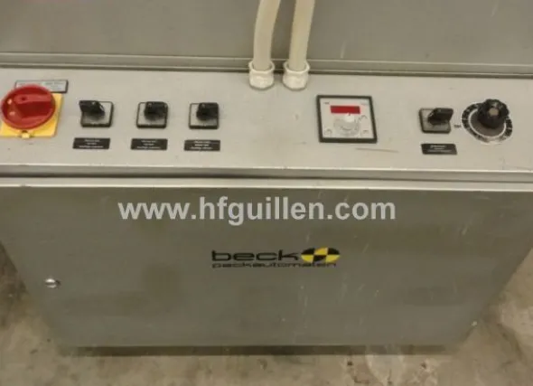 FARDELLATRICE E TUNNEL DI RETRAZIONE BECK PACKAUTOMATEN