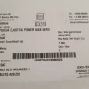 Fettuccia elastica nera 0.6 X 0.8