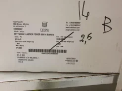 Fettuccia elastica POWER 0.8X14bianca