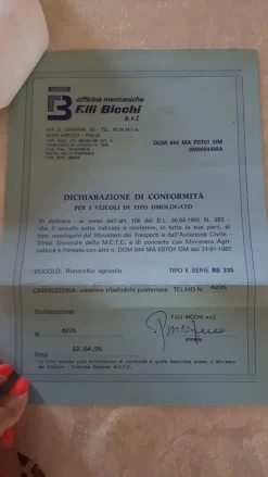 FIAT 500 DT + Carrello