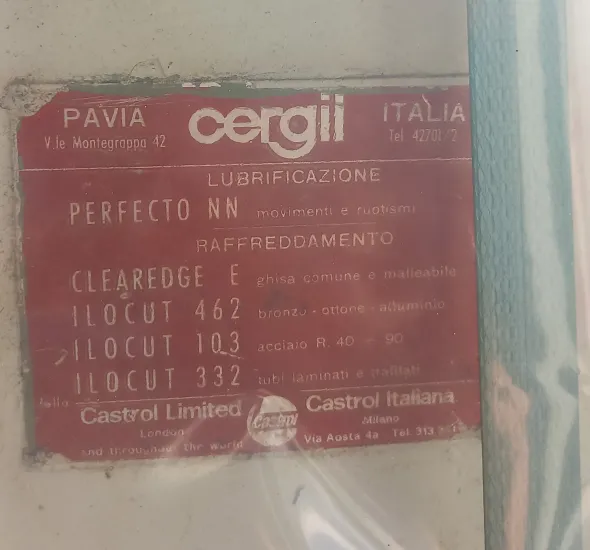 FILETTATRICE PER ESTERNO CERGIL