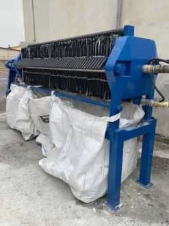 Filtropressa disidratazione fanghi