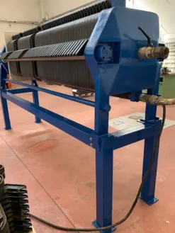 Filtropressa disidratazione fanghi