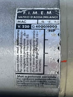F.I.M.E.M Motore macchina da Cucire 4000/6000 GIRI