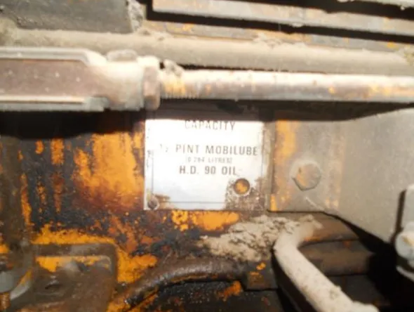 9#4437 Finitrice per pavimenti Blaw Knox