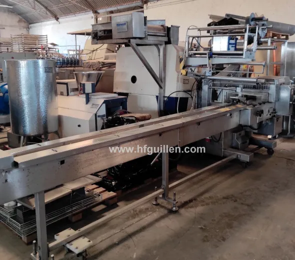 FLOW PACK REDPACK P225 CON ETICHETTATRICE E STAMPANTE