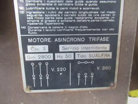 5#3116 Foratrice a catena Sac Svalfra