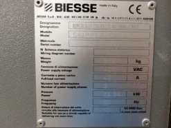 17#8616 Foratrice Biesse