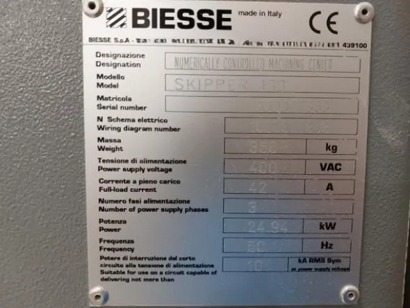 17#8616 Foratrice Biesse
