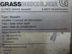 1063#2803 Foratrice elettrica Grass Beschlage
