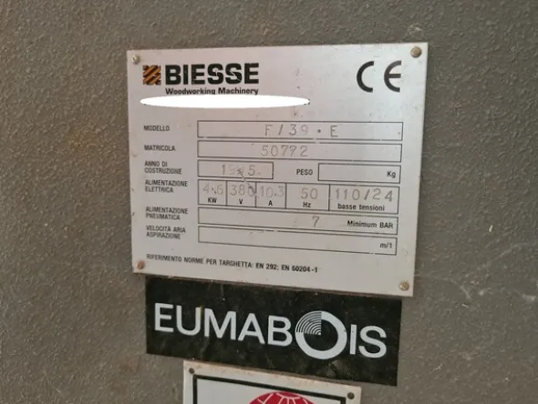 18#5592 Foratrice semiautomatica Biesse