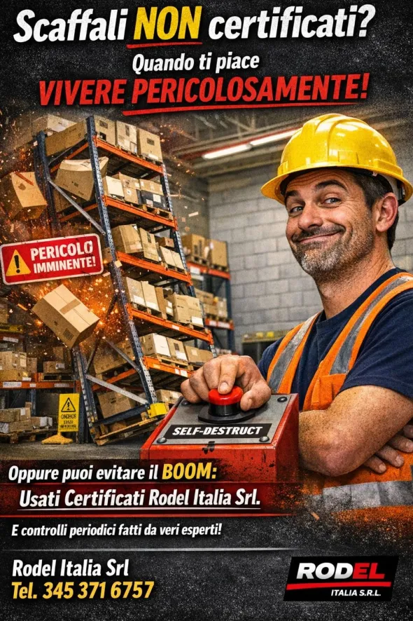 Fornitura e istallazione scaffalatura