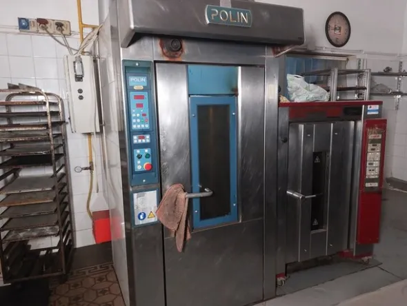 8#8062 Forno a gas Polin