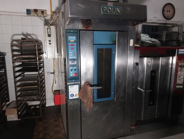8#8062 Forno a gas Polin